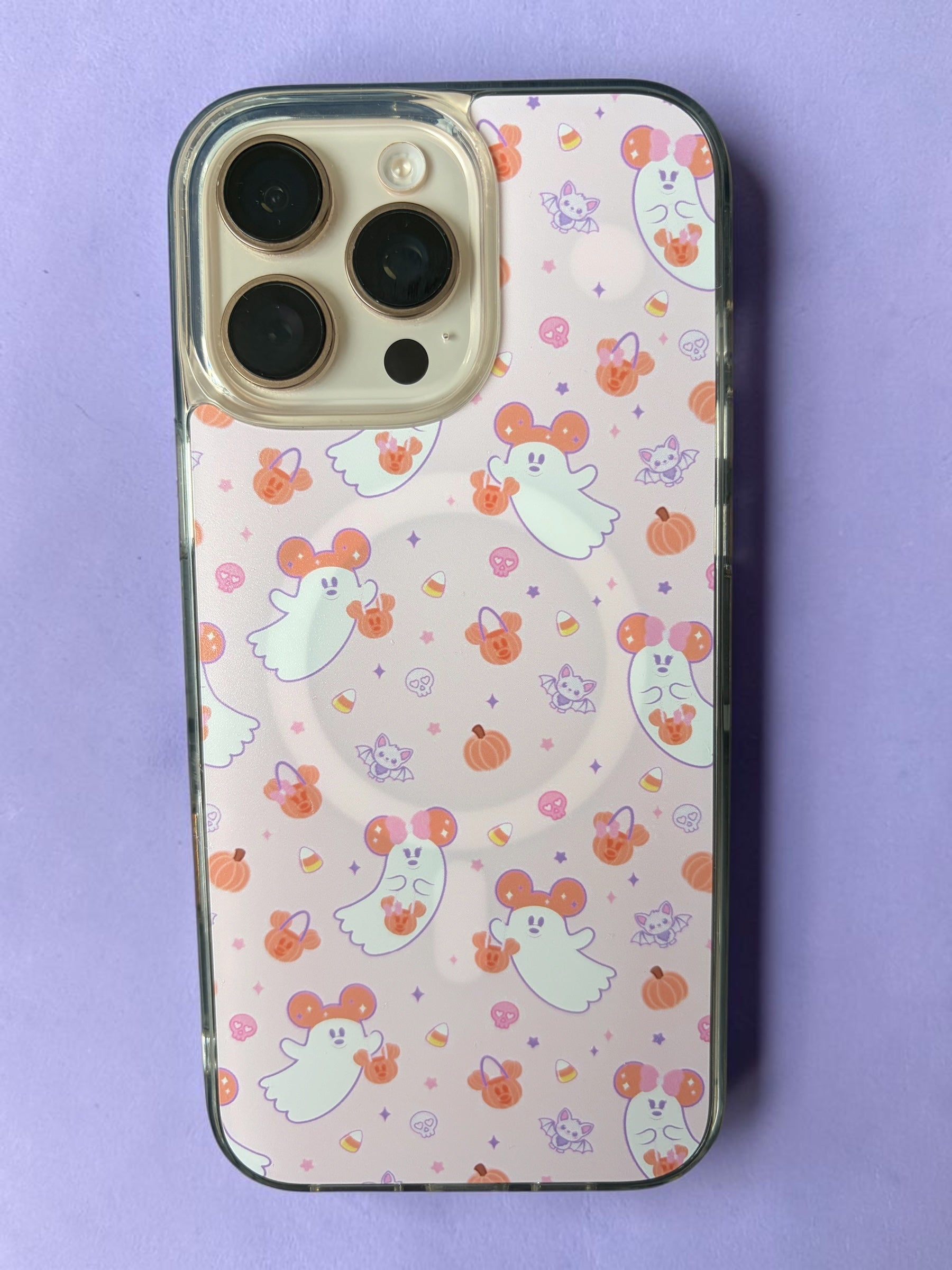 Boo-tiful & Pink phone plate