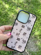 Whistle While You Scroll Phone Case – Vintage Cartoon Style pure black