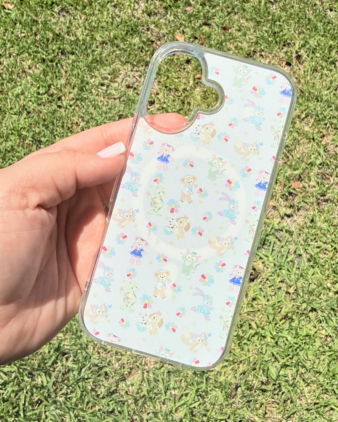 Cute Bear & Friends Phone Plate