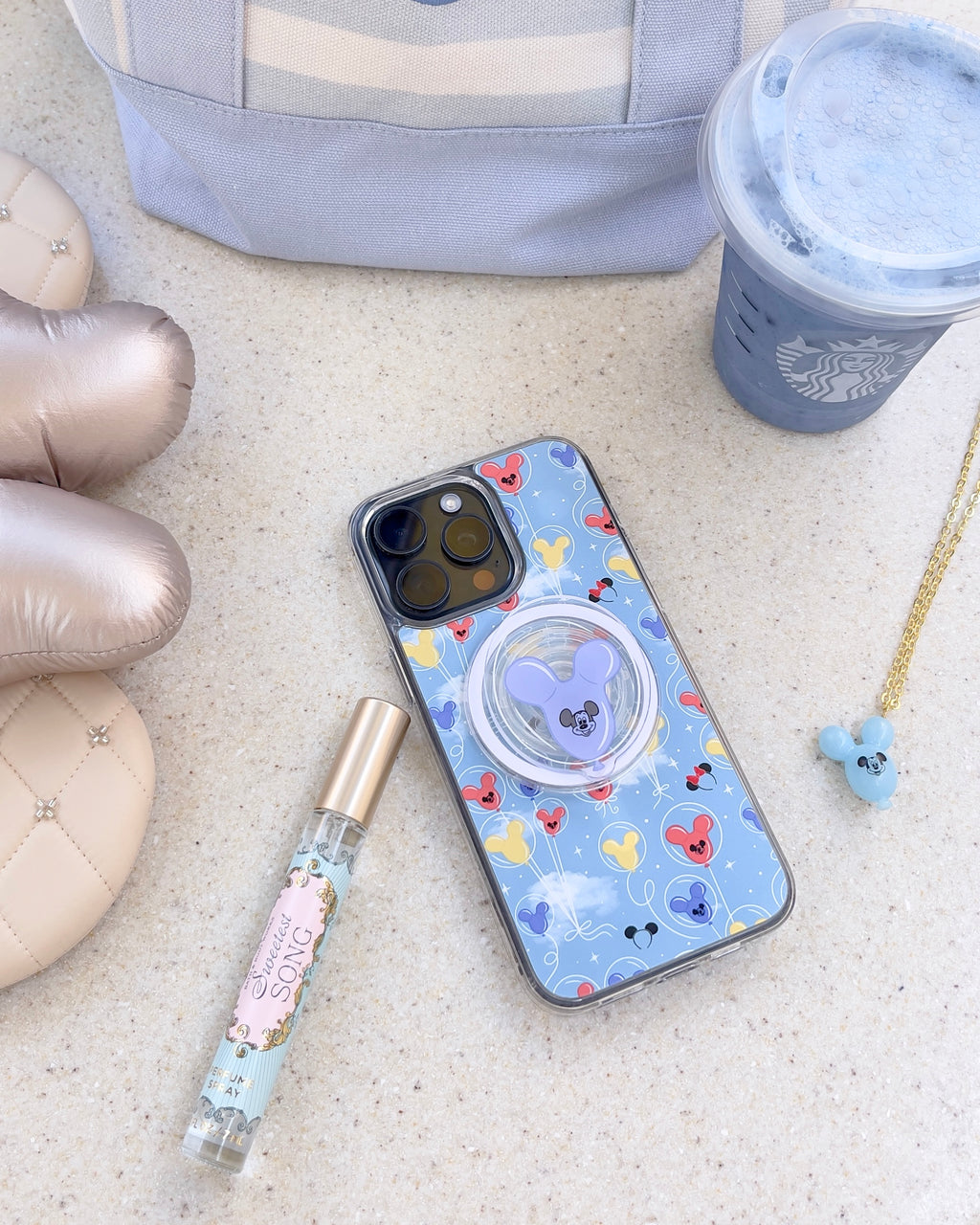 Magical balloons phone plate
