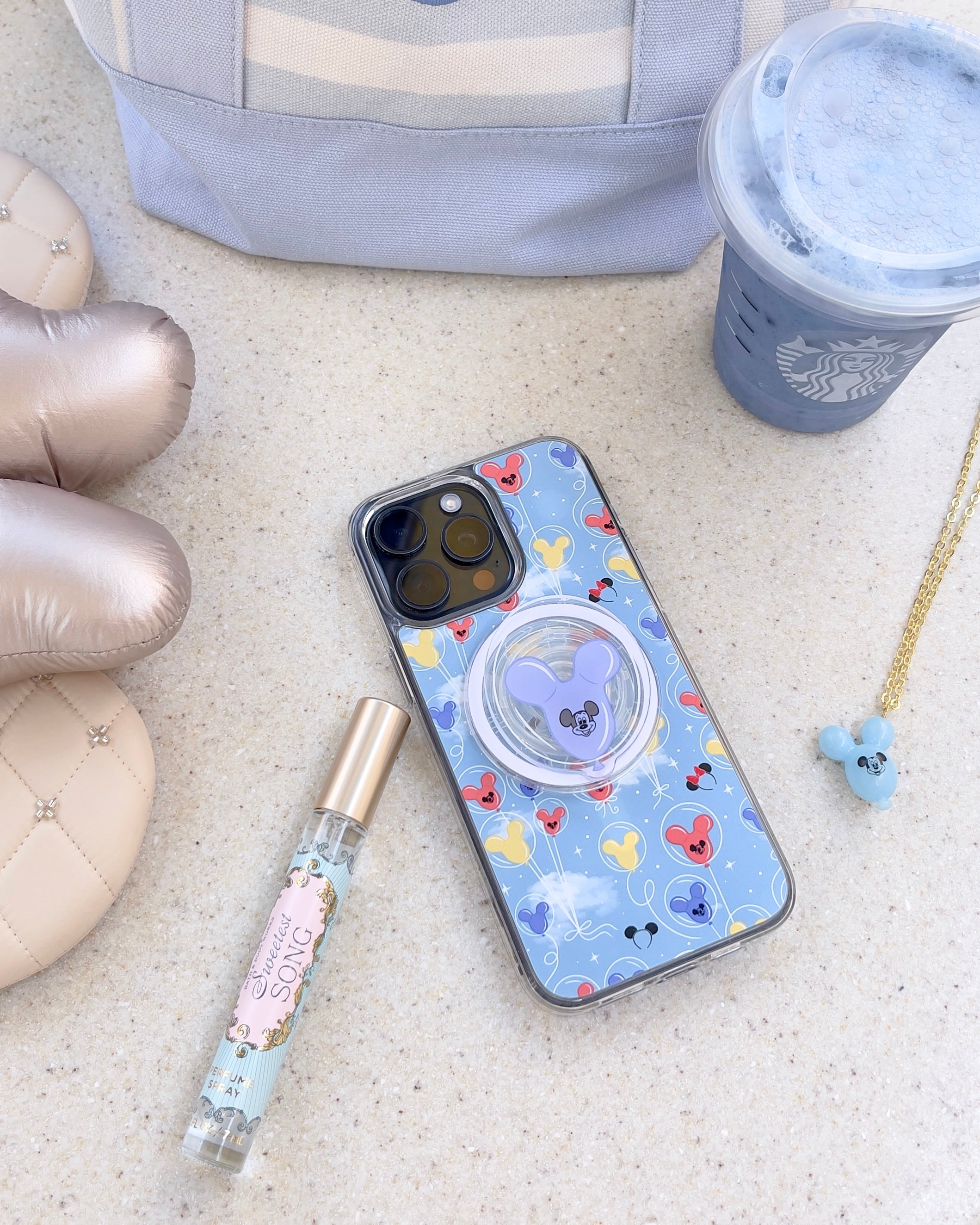 Magical balloons phone plate
