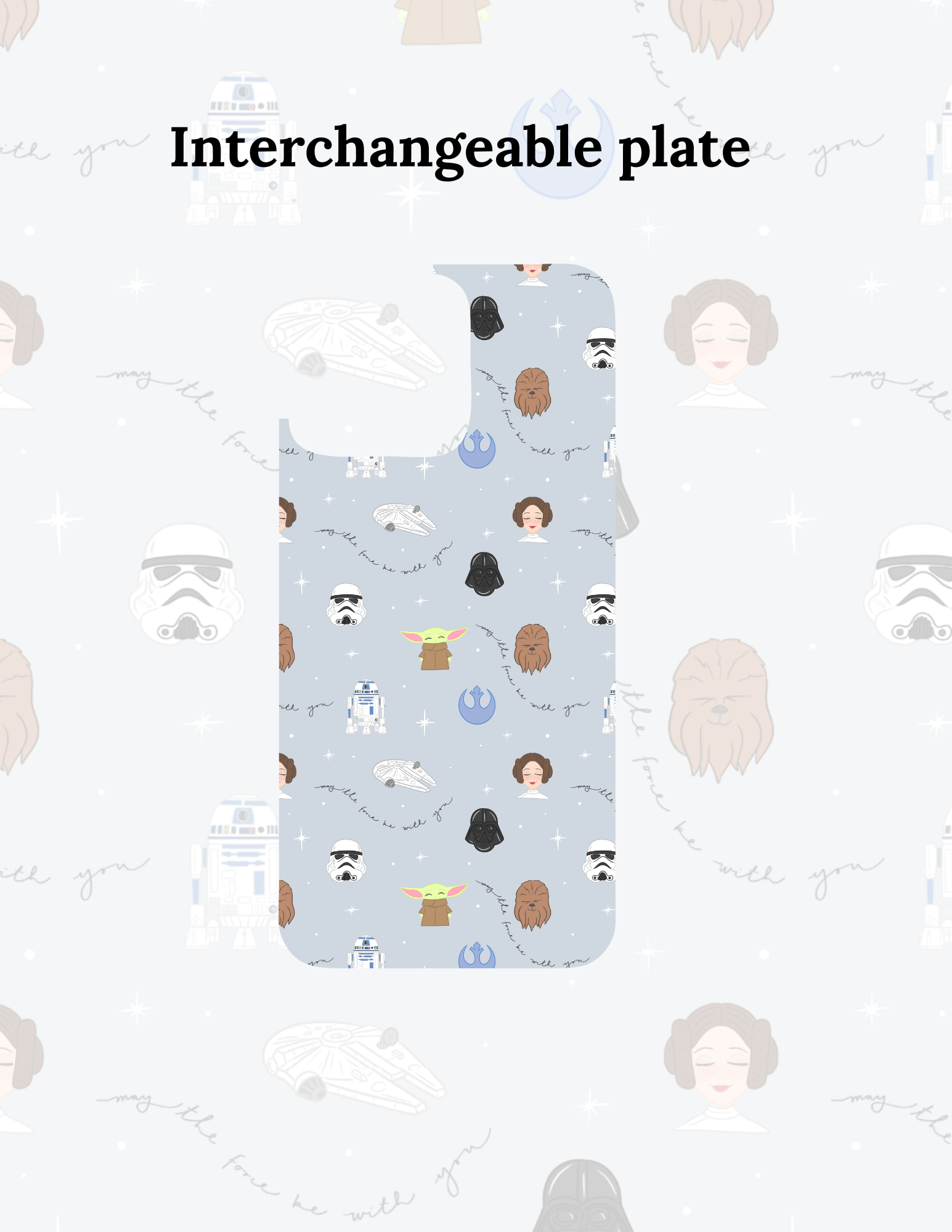 Galaxy Cutie Plate – Interchangeable Case Add-On